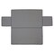 Cover Bonanza Indoor Sofa Slipcover, Black/Charcoal, 68"Wx21"Dx25"H 51-003-013801-EC - alternate 6